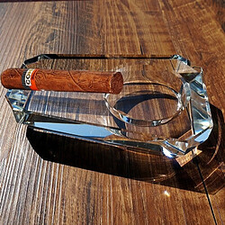 Universal 1 Porte-cigare en cristal Cendrier Cendrier Tableau Décoration Tabac Cendrier Fumeur Utilité Nouveauté Décoration Accessoires Cigare | Accessoires Cigare