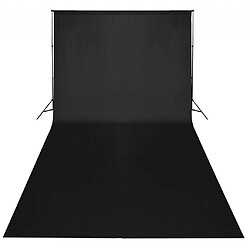 Avis Helloshop26 Toile de fond noir sans coutures 3x3 m photo vidéo studio professionnel 1802004/4