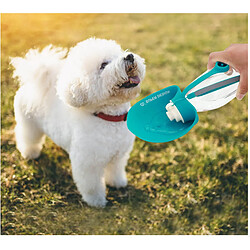 Universal 580ml Portable Outdoor Dog Water Bottle Modeling Leaf Design Voyage Pet Bowl Elevage Dog Water Distributor Fournitures d'éleveur |