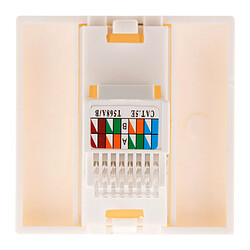 Acheter Zenitech Prise TEL. RJ45. moteur seul - Blanc - Simplea