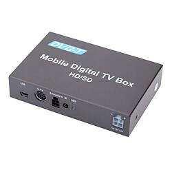 Wewoo Solutions DVB-T & ISDB-T DVB-T238 HD / SD voiture DVB-T numérique récepteur TV Box avec télécommande