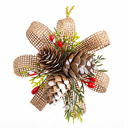 BigBuy Christmas Décorations de Noël Multicouleur Naturel Plastique Fibre 10,5 x 4 x 20 cm (3 Unités)