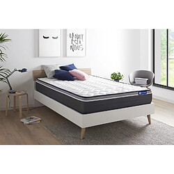 ACTISOM Matelas 160x200 Latex+Mémoire de forme Maxi épaisseur 7zones de confort