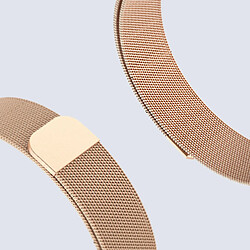 Avis Avizar Bracelet pour Google Pixel Watch Acier Inoxydable Milanais Magnétique Rose Gold