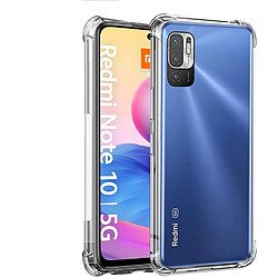 Coque de protection pour le Xiaomi Redmi Note 10 5G Souple Transparente Bumper Gel TPU avec bords renforcés XEPTIO