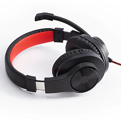 HAMA Casque micro de bureau pour PC "HS-USB400", stéréo, noir