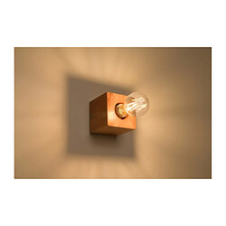 Avis Luminaire Center Applique murale Ariz Bois Bois naturel 1 ampoule 10cm