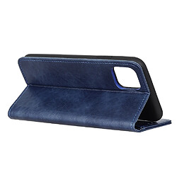 Acheter Wewoo Coque Etui en cuir à rabat pour iPhone 11 Pro support et emplacements cartes et porte-monnaie bleu