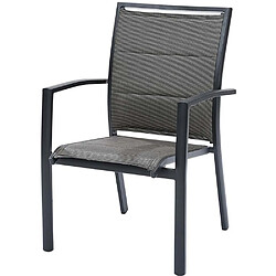 Avis Wilsa Garden Ensemble MODULO 6/10p en aluminium et 6 fauteuils en aluminium et assise textilène