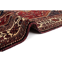 Avis Vidal Tapis de laine 260x156 rouge Ghashghai