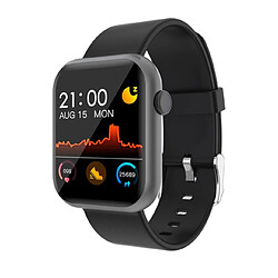 Universal Smartwatch Hommes Femmes Smartwatch Full Touch Fitness Tracker Heart Rate Sleep Monitor Smart Clock IOS | Smart Watch (Noir)