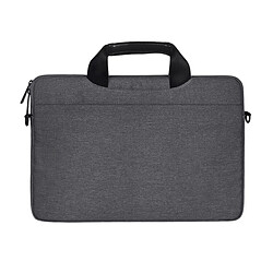 Acheter Wewoo Sacoche ordinateur 14,1 pouces respirant sac à bandoulière pour portable de poche avec fermeture à glissière (gris foncé)