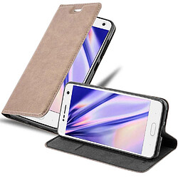 Cadorabo Coque ZTE Blade V8 Etui en Brun