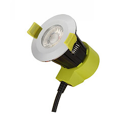 Acheter Inspired Downlight encastré à DEL à intensité variable, chrome poli, 38 degrés. Angle de faisceau, 840lm, 5000K, IP65, DRIVER INCLUS