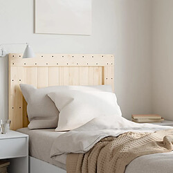 Maison Chic Tête de lit scandinave,Meuble de chambre 80x104 cm bois massif de pin -MN78105