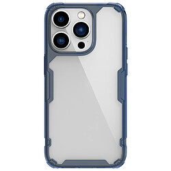 Coque en TPU NILLKIN anti-chute pour votre iPhone 14 Pro Max 6.7 pouces - bleu