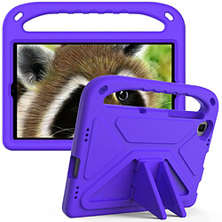 Coque en TPU avec béquille de poignée, EVA violet pour votre Samsung Galaxy Tab A 10.1 (2019) SM-T510/T515