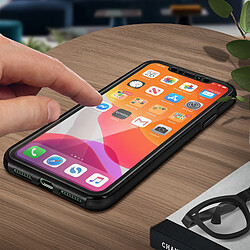 Avis Avizar Coque de protection iPhone 11 Intégrale Rigide et Souple noir