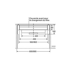 Acheter Module de recyclage pour hotte - DWZ1IX1C6 - BOSCH