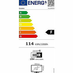 TV intelligente Cecotec A2 series ALU20070 4K Ultra HD 70" LED HDR10 Dolby Vision pas cher