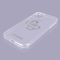 Guess Maroquinerie Coque 4G Guess iPhone 12 Pro Max Argent pas cher