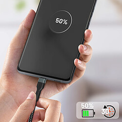 Acheter Câble USB-C vers USB-C Power Delivery 60W Charge Rapide Longueur 1,2m LinQ Noir