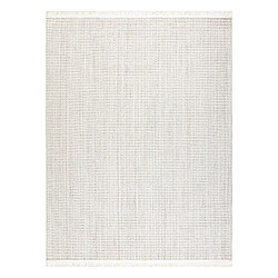 RUGSX Tapis NANO FH72A Melange, bouclé, tissé plat blanc 120x170 cm