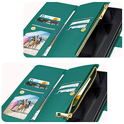 Avis Avizar Housse pour Samsung Galaxy S24 Ultra Portefeuille Vert Foncé