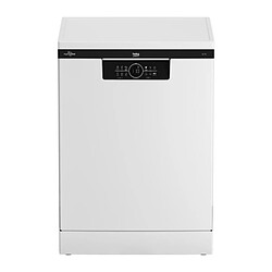 Lave-vaisselle pose libre BEKO BDFN26530W - 15 couverts - L60cm - 44dB - Blanc