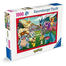 Ravensburger-Puzzle 1000 pieces-L'affrontement des Pokémon-Adultes & enfants dés 14 ans-Puzzle de qualité supérieure-12000628 pas cher