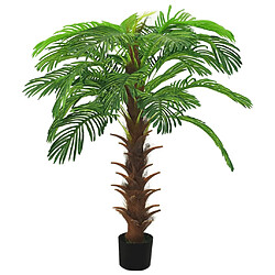 vidaXL Palmier Cycas artificiel avec pot 140 cm Vert