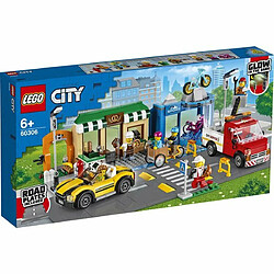 LEGO City Einkaufsstraße mit Geschäften