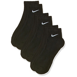 Acheter Nike SX7667 Lot de 6 paires de chaussettes courtes pour homme et femme en coton rembourré, hauteur au dessus de la cheville - Taille : 34, 36, 38, 40, 42, 44, 46, 48, 50, blanc/noir, M