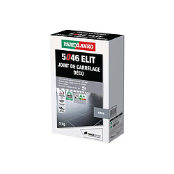 Mortier joint carrelage PAREXLANKO 5046 Elit Gris 5 kg - L5046GRIS5