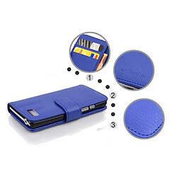 Avis Cadorabo Coque HTC Desire 600 Etui en Bleu