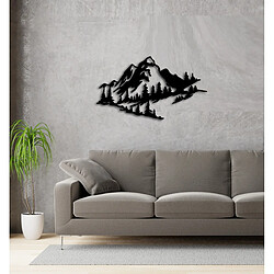 EPIKASA Décoration Murale en Métal Montagnes 10