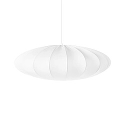 Beliani Lampe suspension GUACARA Matière synthétique Blanc