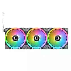 Pack de 3 Ventilateurs Thermaltake Swafan Ex14 Rgb Noirs