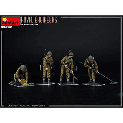 Mini Art Figurine Mignature Royal Engineers Special Edition