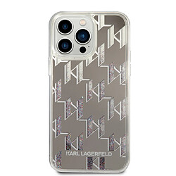 Avis Karl Lagerfeld Coque arrière en TPU pour iPhone 14 Pro Max - Argent