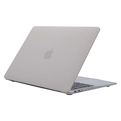 Wewoo Housse Coque Mac Étui de protection en plastique pour ordinateur portable de style crème MacBook Pro 13.3 pouces 2019 Gris clair 