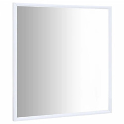 vidaXL Miroir Blanc 50x50 cm