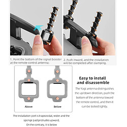 Avis Amplificateur De Signal D'antenne Yagi 5,8 GHz Pour Télécommande DJI FPV 2 Noir