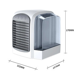 Wewoo WT-F10 Portable style européen ventilateur à refroidissement par eau bleu