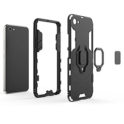 Avis Wewoo Coque Housse de protection antichoc PC + TPU pour Vivo Y83, avec support d'anneau magnétique (noir)