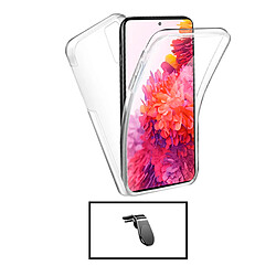 PHONECARE Kit Coque 3x1 360° Impact Protection + Support Magnétique L Conduite en Toute Sécurité pour Xiaomi Poco X4 Pro 5G