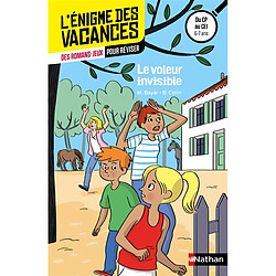 Le voleur invisible : des romans-jeux pour réviser : du CP au CE1, 6-7 ans - Occasion