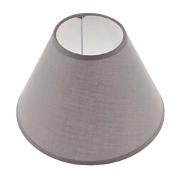 2x Abat-jour Lampe de table Abat-jour Lampe de chevet Lampe de chevet Abat-jour gris