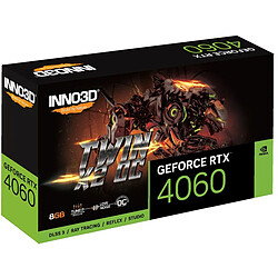 Avis Inno 3D Carte Graphique INNO3D N40602-08D6X-173051N Geforce RTX 4060 8 GB GDDR6