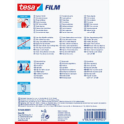 tesa Dévidoir à main Easy Cut, non équipé, rouge / bleu ()